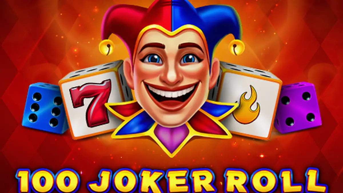Tampilan visual slot 100 Joker Roll dengan tema klasik